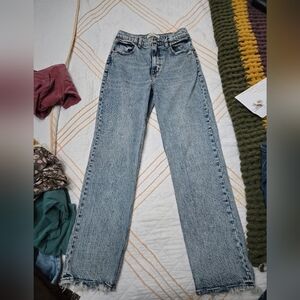 High rise jeans